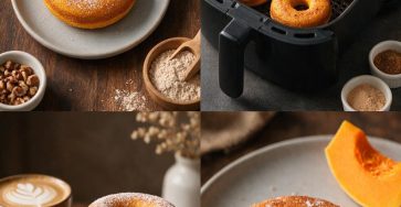 Air Fryer Pumpkin Donuts That Won’t Spike Blood Sugar
